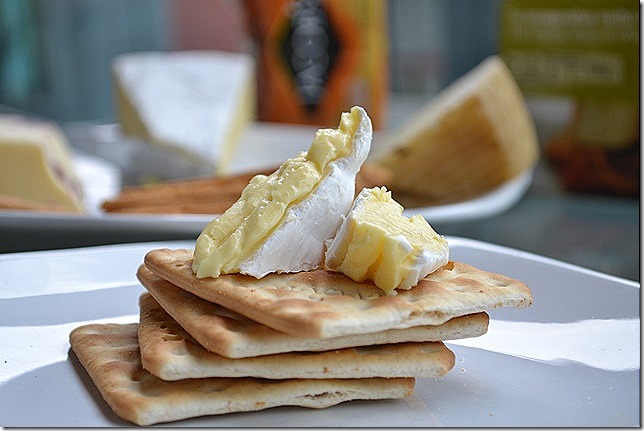 Crackers and Camembert